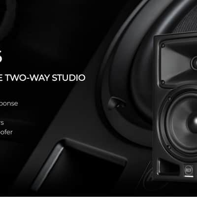 JBL RCF Ayra Pro 6 Powered Studio Monitors (Pair) 240 W Peak, 120 W RMS image 3