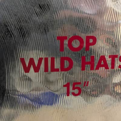 Paiste 15" 2002 Wild Hi-Hat Cymbals (Pair) 1980 - 2011 - Brilliant image 6