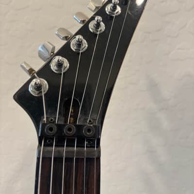 Chandler Super Strat -Charvel Killer 1986 - Black image 4