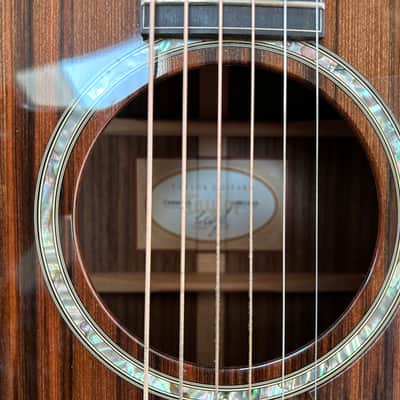 Taylor Limited Edition Custom Shop Grand Auditorium Sinker Redwood acoustic guitar  2014 - Sinker Redwood gloss top image 18