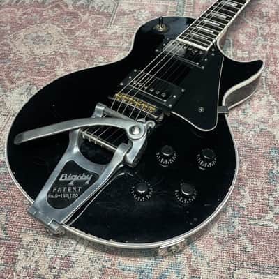 Maybach Lester 57 Custom Electric Guitar With Bigsby in Black Velvet image 12