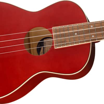 Fender Avalon Tenor Ukulele - Walnut Fingerboard - Cherry image 4