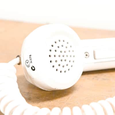 RTS HS-6A Telephone-Style Intercom Handset (White) CG011SH image 3