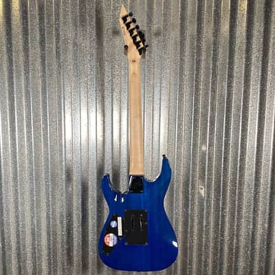 ESP LTD MH-203QM See Thru Blue Quilt Top Guitar MH203QMSTB #0337 Used image 10