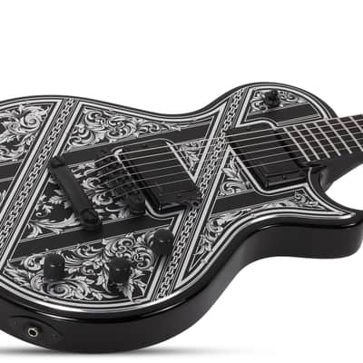 Schecter Solo-II Przym Palladium Electric Guitar Gloss Black + Schecter Case BRAND NEW image 4