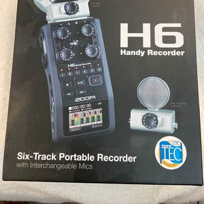 Zoom H6 Handy Audio Recorder 2020 - Present - All Black