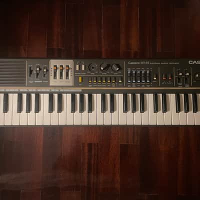 Casio MT-68 Casiotone 49-Key Synthesizer 1980s - Grey-Same as MT-65,mt65