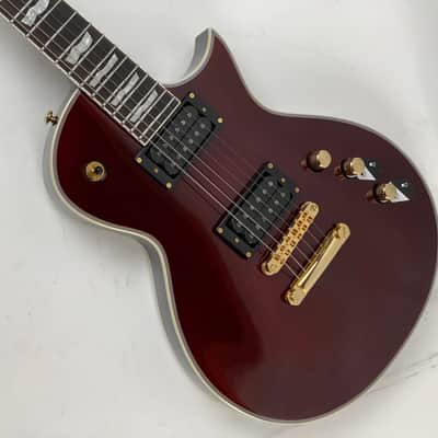 ESP LTD EC-1000T CTM See Thru Black Cherry FM Electric Guitar B-Stock image 10