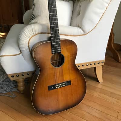 Silvertone (Harmony) 000 Acoustic Guitar image 1
