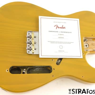 Fender American Professional II Tele BODY + HARDWARE Pine Butterscotch Blonde image 2