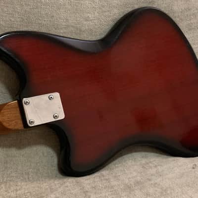 Vintage 1960’s Conqueror Teisco Kawai Kingston 23.5” Short Scale Offset Electric Guitar + 2 Tone Case Japan MIJ image 18