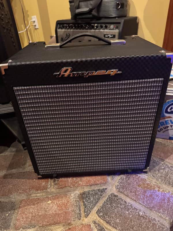 Ampeg RB-108 Rocket Bass 30-Watt 1x8" Bass Combo 2021 - Present Blue Check image 1