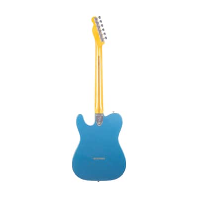2022 Fender American Vintage II 72 Telecaster Thinline Electric Guitar, Maple FB, Lake Placid Blue, V1XXXX image 3