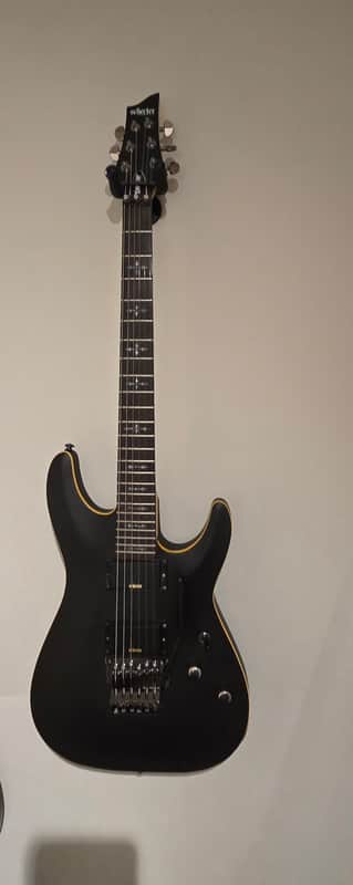 Schecter Demon-6 FR 2018 - Present - Aged Black Satin image 1