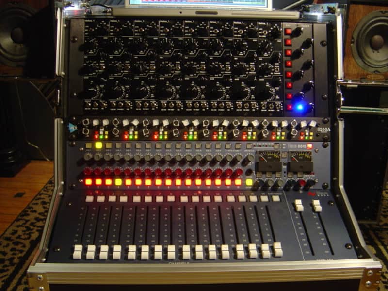 Custom made Helios / Neve / API / Shadow Hills - 16 channel portable mixer image 1