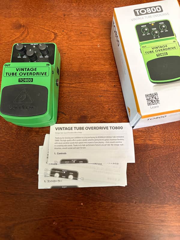 Behringer TO800 Vintage Tube Overdrive
