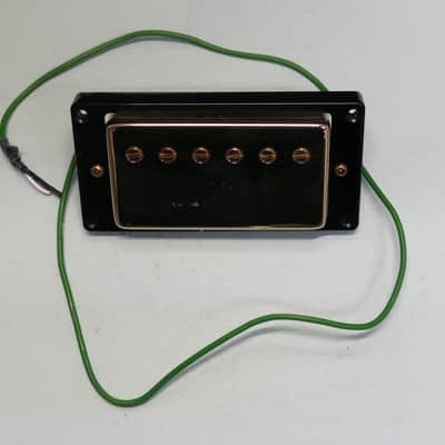 Ibanez SUPER 58 Humbucker Pickup Bridge Gold with Black Ring off George Benson LGB30 image 1