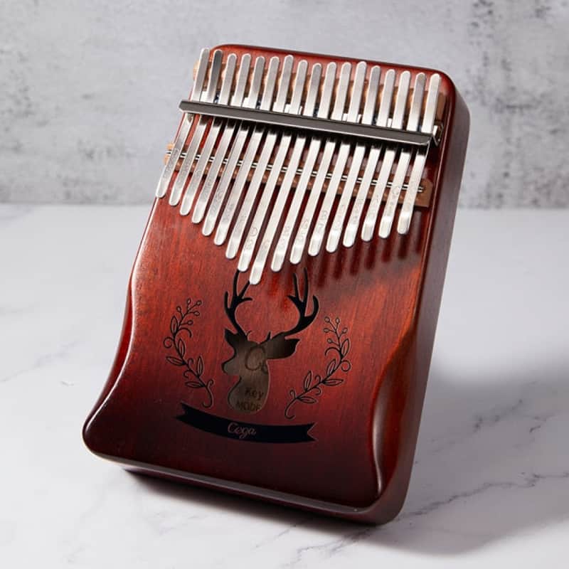 Kalimba-17k gradient brown / China image 1