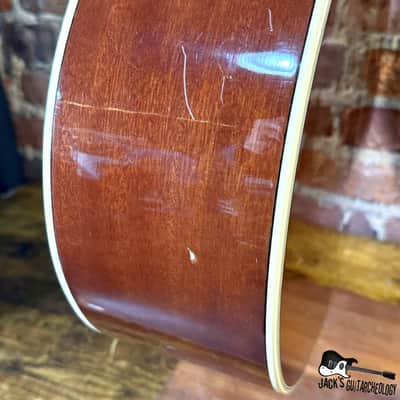 Yamaha CJ-818SB Jumbo Acoustic Guitar w/ GB (1980s - Sunburst) image 6