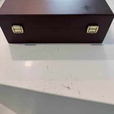 Neumann TLM 103 mt Matte Black Studio Set w/ EA1 Shock Mount & Wood Box image 8