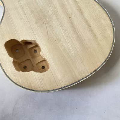 Maple Veneer Top Guitar Single Cut Basswood Body image 15