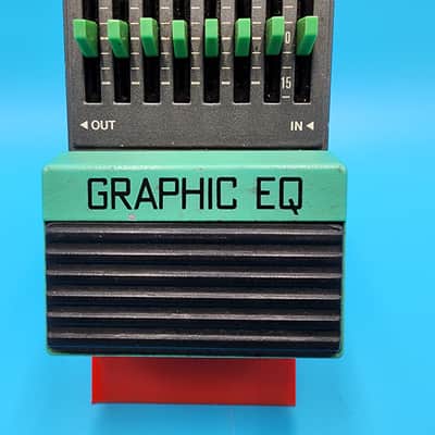 Rare 80s Yamaha GE-10M Graphic Equalizer Guitar Effect Pedal 7