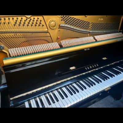 Yamaha U2 Upright Piano – 50" – Polished Black image 5