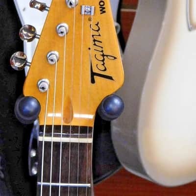2022 Tagima TW-61 Woodstock Series Jazzmaster Style Electric Guitar! Fiesta Red! VERY NICE!!! image 7