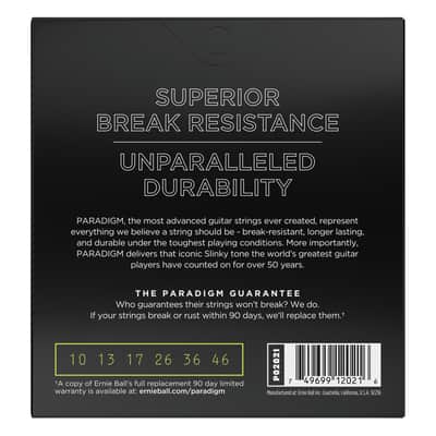 Ernie Ball Paradigm Regular Slinky Electric Guitar Strings - 10-46 Gauge image 2
