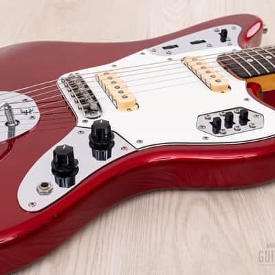 1986 Fender Jaguar '62 Vintage Reissue JG66-75 Candy Apple Red First-Year, Japan MIJ Fujigen image 6