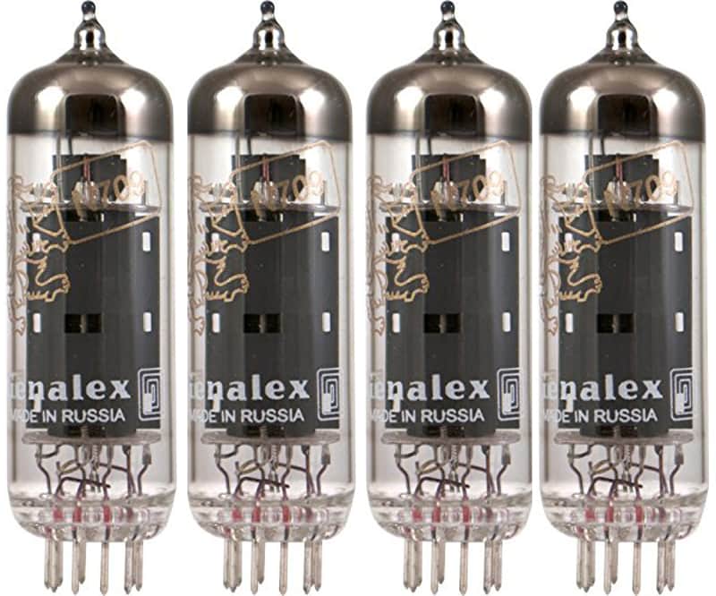 New 4x Genalex Gold Lion EL84 / N709 | Matched Quad / Quartet / Four Tubes | Free Ship image 1