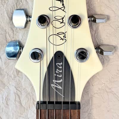 PRS S2 Mira Semi-Hollow Antique White w/gig bag - Superb condition!! image 12