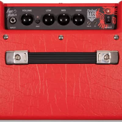 Blackstar Debut Bass 25 Marco Mendoza Signature Bass Combo Amplifier, 25W, Red image 4