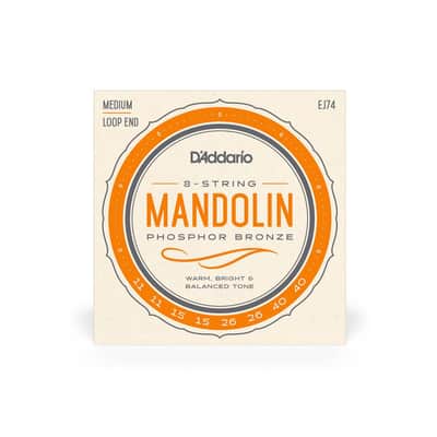D'Addario Phosphor Bronze Mandolin Strings-Light (Loop End) 10-38 image 3