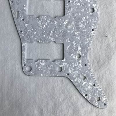 For US Jazzmaster Guitar Pickguard , 4 Ply White Pearl image 1