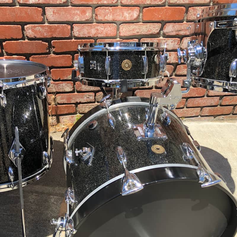 1958 Gretsch Black Anniversary Sparkle Anniversary Sparkle Black