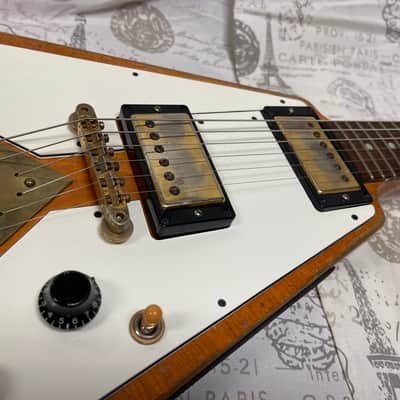 2008 #1 of 100 Gibson 50th Anniversary 1958 Korina Flying V First Ever Made In Custom Shop One of Historic Makeover Kim LaFleur’s Favorite Creations! image 16