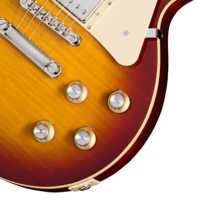Epiphone Les Paul Standard 60s Electric Guitar - Figured Iced Tea Burst image 7