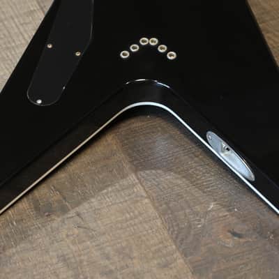 2022 Gibson Custom Dave Mustaine Signature Flying V Exp Black Ebony VOS + COA OHSC image 15