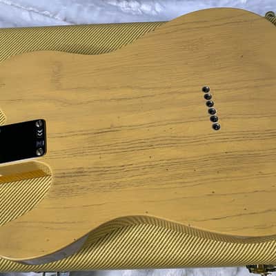 NEW! Fender Custom Shop 1951 Telecaster Journeyman Relic - Aged NoCaster Blonde - 7.2lbs - Authorized Dealer - G07112 image 12