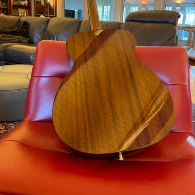 2019 Bourgeois 00 12 Coupe AT Torrefied Adirondack/Mahogany - Torrefied Bracing - Parlor image 10