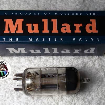 60s Mullard 12AT7 Blackburn Britain Smooth Plate Tube, Like New Super Strong Rate 6000/6000=104% #058 image 2