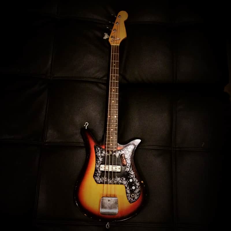 Super RARE 1965 Teisco Eb110 (tulip bass) MIJ image 1