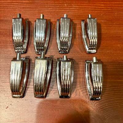 Ludwig Large Classic Lugs (8) 60's/70's - Chrome image 1