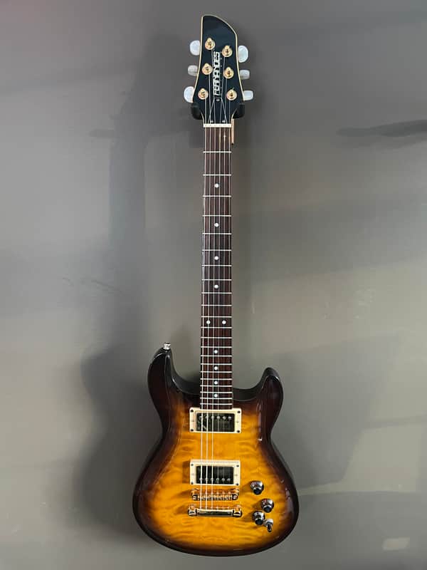Fernandes Fernandes APG-95GF (aka Dragonfly Custom) 2000’s-2025 ish  - carved maple Gravure top image 1