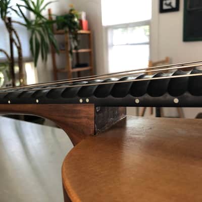 TogaMan Guitars Bistro Model 2011 Natural Finish Bowed Guitar image 3