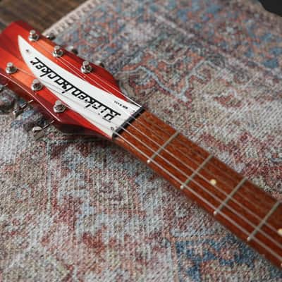 Rickenbacker 330 - 6 String model- Two Toaster pickups - 'R' tailpiece 1967 - Fireglo - One Owner Guitar - VERY CLEAN Bild 15