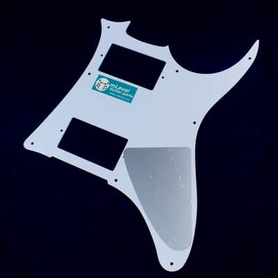 Left-Handed Quality Guitar PickGuard For Ibanez GRX20 Z ,4ply White Pearl image 5