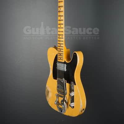 Fender Custom Shop Limited Cunife Telecaster Relic 2021 - Butterscotch (COD 2055UG) image 7