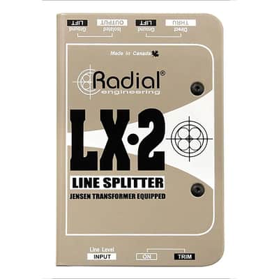 Radial Engineering LX-2 Passive Line Splitter and Attenuator -New in Box! -Shipping Included! image 1